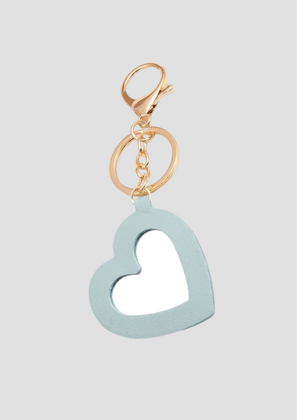 Heart Mirror charm – heart-shaped mirror charm with elegant finish from Ronja Studio