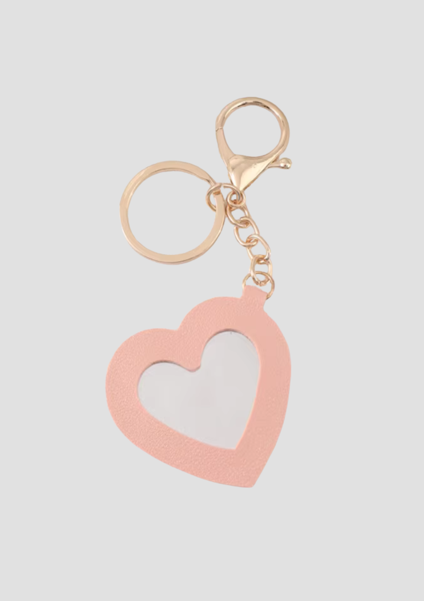 Heart Mirror charm – heart-shaped mirror charm with elegant finish from Ronja Studio